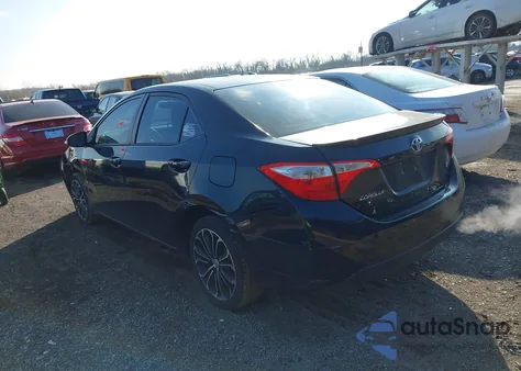 2015 Toyota Corolla S Plus z USA, uszkodzony, nr VIN 2T1BURHE7FC465231